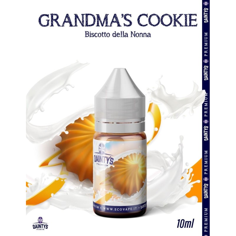 GRANDMA'S COOKIE Aroma Concentrato 10ml DAINTYS ⋆ Farmacondo